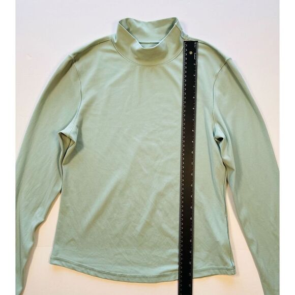 OFFLINE by Aerie Seamless Mock Neck Athleisure Long Sleeve Crop Top Size Medium - Picture 4 of 8